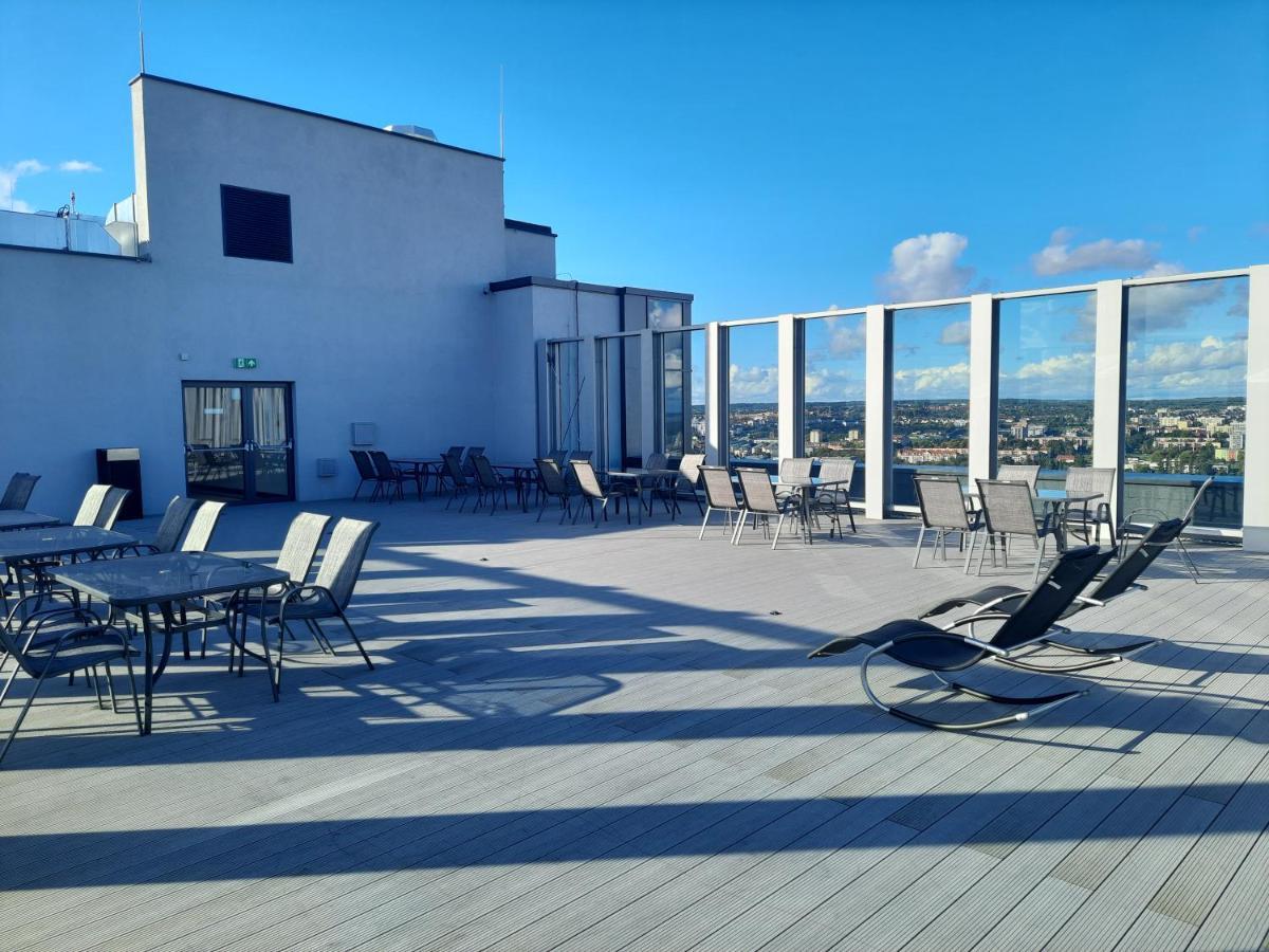 Hanza Tower Sunny Apartment Szczecin Exterior photo