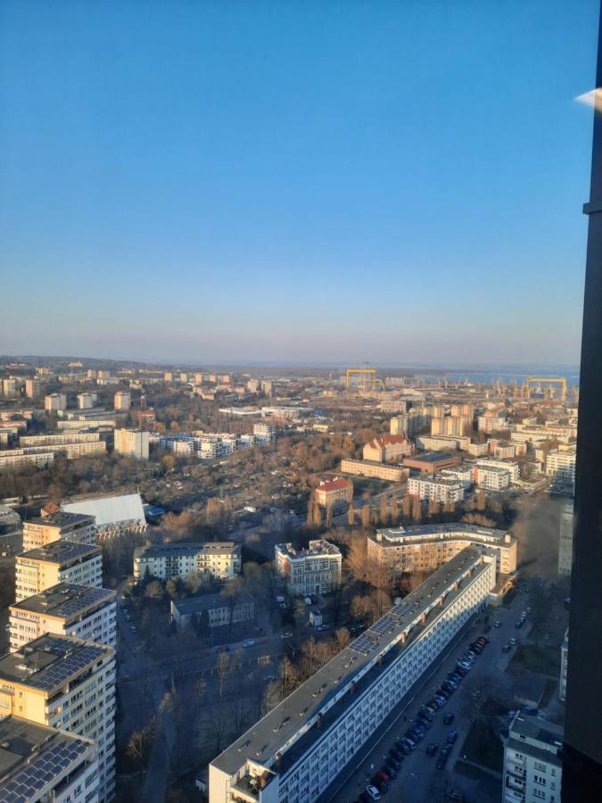 Hanza Tower Sunny Apartment Szczecin Exterior photo